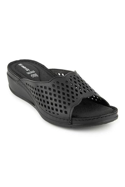 Muya Brosa 35209-430 Anatomical Sole Women's Slippers Black 36-40