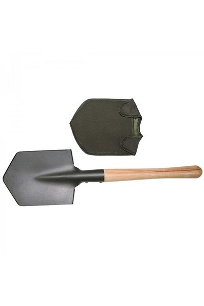 MFH Heavy duty shovel, with cover, length 57 cm