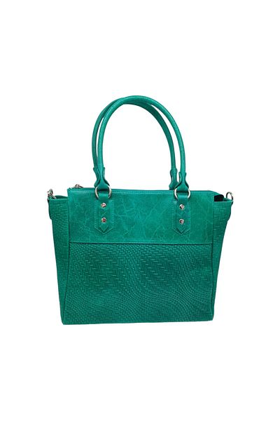 EVoStyle Geantă Damă EVoStyle DA35, Verde Smarald, 40 x 32 x 13cm