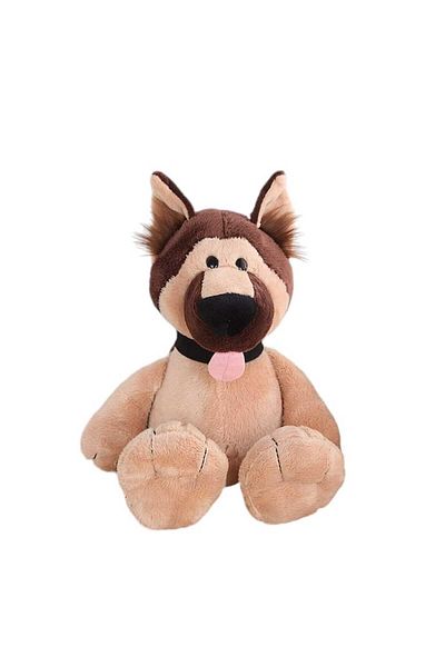Malvys Malvys® Plush Toy, Bruno the Dog, Brown, 30 cm