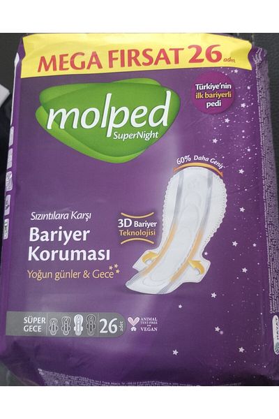 Molped Supernight Mega 26 Pack Super Night 3D Barrier Protected