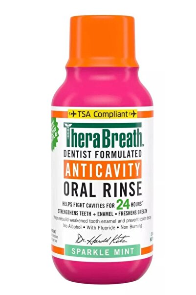 Thera Breath Therabreath Anticavity Oral Rinse Sparkle Mint 16Oz
