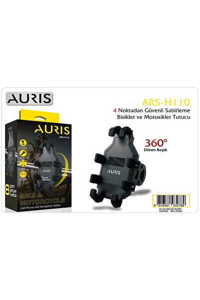 Auris ARS-H110 Motosiklet Telefon Tutucu – Güvenli ve Pratik Sürüş Deneyimi