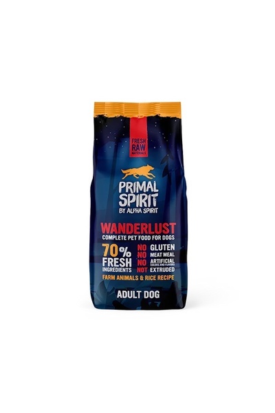 Alpha Spirit PRINCIPAL SPIRIT 70% WANDERLUST KÖPEK MAMASI 12 KG