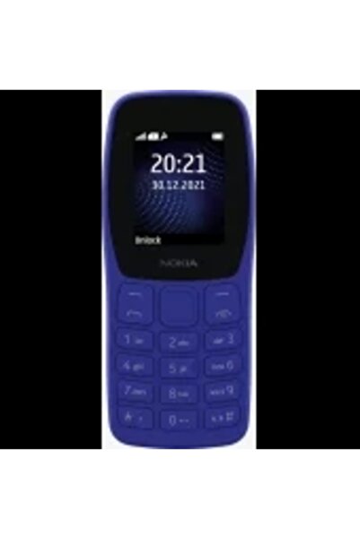Nokia 105 Classic TA-1416 Tuşlu Cep Telefonu Mavi ( Türkiye Garantili )