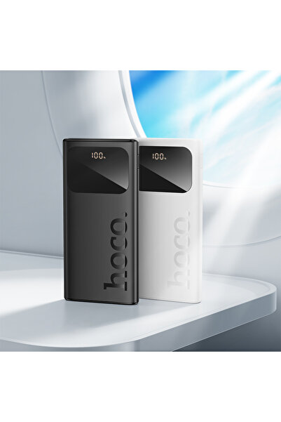 REDz Accessories Μπαταρία Hoco J144, χωρητικότητα 15.000mAh, 2 x USB, οθόνη LED μπαταρίας, εξαιρετικά λεπτή, λευκό