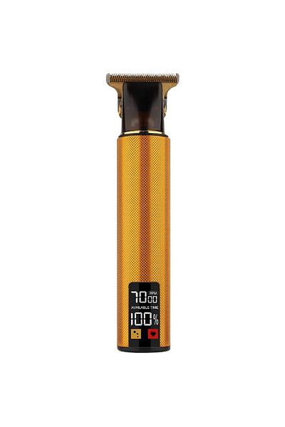 REDz Accessories Professional Hair Clipper, Smart Led Display, T9 With 4 Combs, Extended Battery Life, Orange