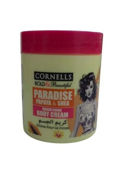 Cornells Shea Butter and Papaya Body Cream by Cornells - 500ml