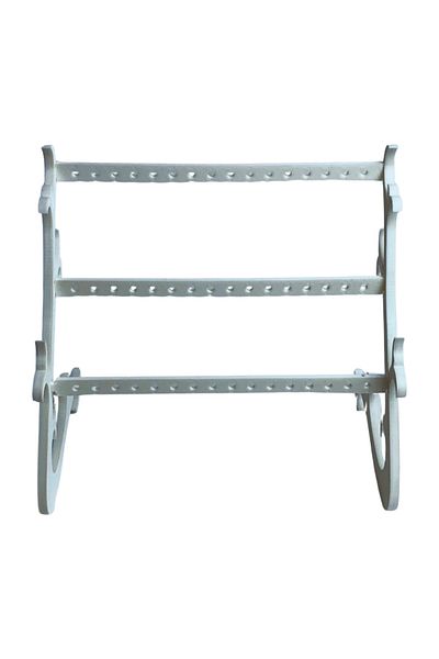 NBShop Decorative 3 Tiers Jewelry Stand Earrings and Necklaces Hanger