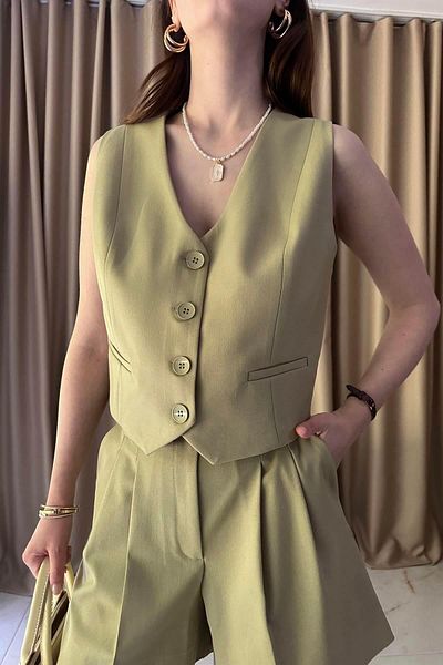 lizge giyim Short Vest