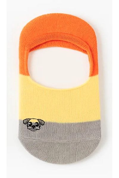 Katia&Bony Katiya&Bony Children's Invisible Socks with Dog Pattern