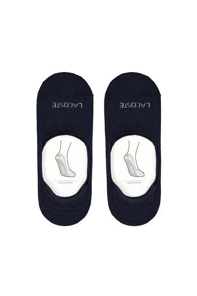Lacoste Unisex 2-Piece Navy Blue Socks