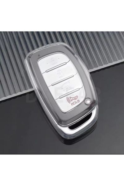 YıldızTuning Hyundai I20 Transparent Key Case Cover Without Sust