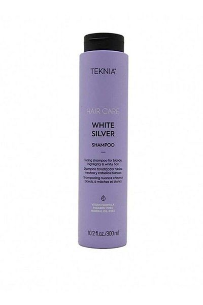 teknia White Silver Shampoo for Blonde, Highlighted and White Hair