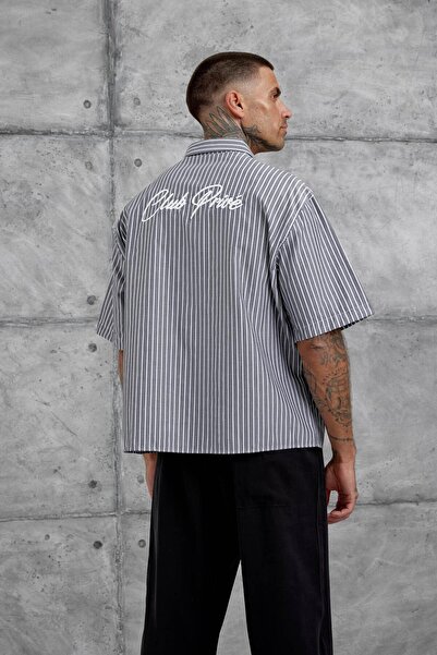 NOMARC Чорна сорочка Club Prive з вишивкою