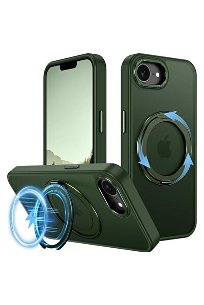 REDz Accessories Carcasă pentru iPhone 16e, inel magnetic, suport pentru inel...