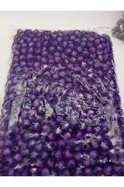 Ralp Moda 10 mm Cubic Beads Suitable for Making Jewelry and Bags "Purple"
