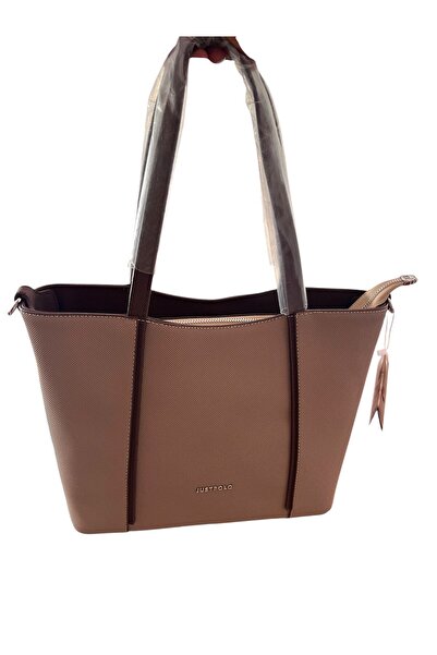 Just Polo JP6049 حقيبة يد نسائية كبيرة الحجم وحقيبة كتف 3 مقصورة OZT6049