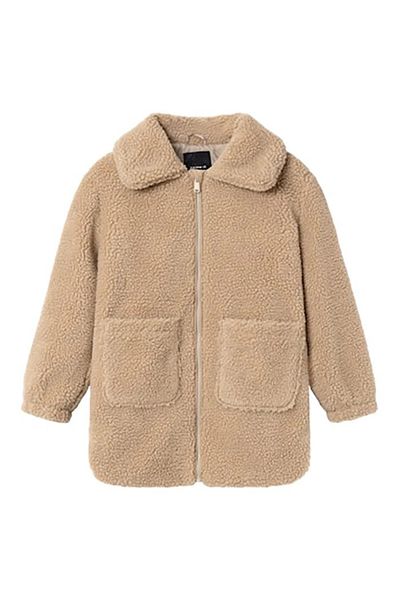 name ıt Girl's Plush Coat 13231177