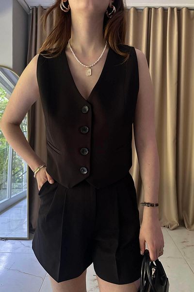 lizge giyim Short Vest