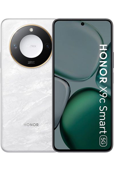 HONOR X9c 5G Dual SIM Smartphone 256GB, 8GB RAM, Moonlight White - Middle East Edition