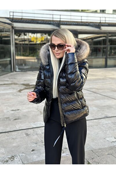 Acar Boutique Kürk Orj İthal Şişme Mont