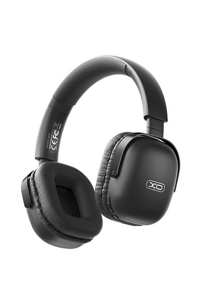 REDz Accessories Xo-be42 Wireless Headphones, Bluetooth And Aux, 300mah, Microphone, 30 Hours Battery Life, Black