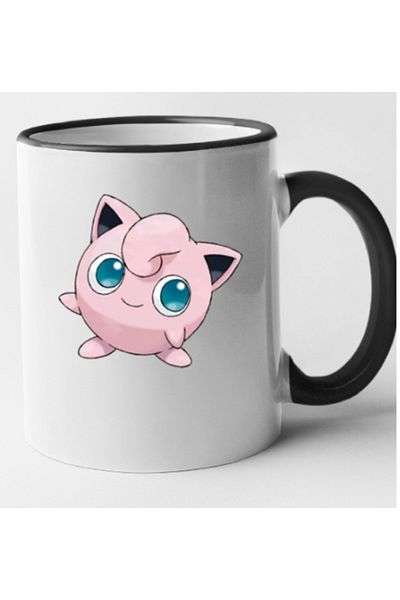 OEM Personalized black handle mug Rayquaza, INOVATIX®. 330ml