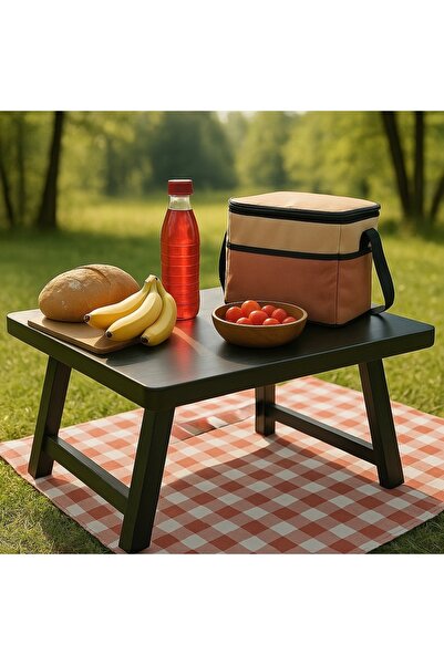 Dem Home Küçük Boy 50x40 Portatif Plastik Katlanabilir Sehpa Av Balık Kamp Pi...