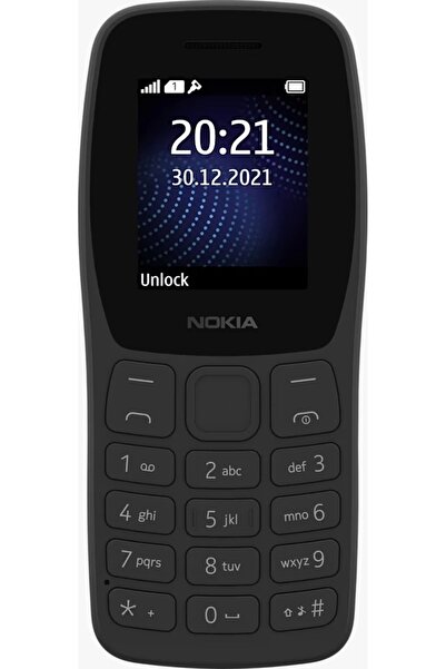 Nokia 105 Classic Tuşlu Cep Telefonu Siyah (Nokia Türkiye Resmi Distribütör Garantili)