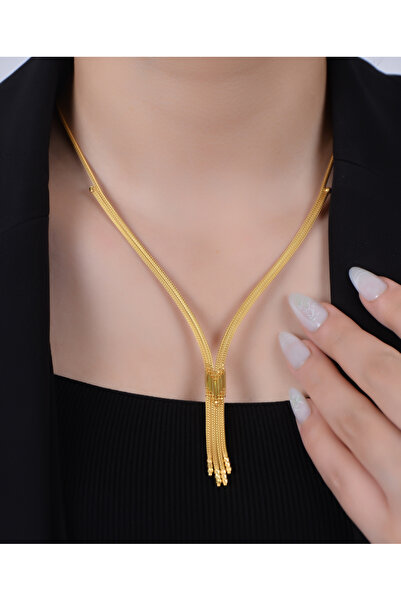 B.S. SÖYLEMEZ KUYUMCULUK VE EMLAK KAİZE ÇUBUK MODEL ZARİF 14 AYAR ALTIN SET KLY/60/62CM BLK/18/21CM 18.10GR