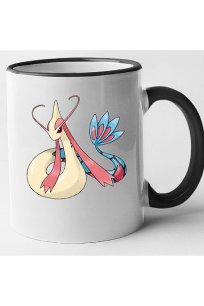 OEM Personalized black handle mug Heracross, INOVATIX®. 330ml