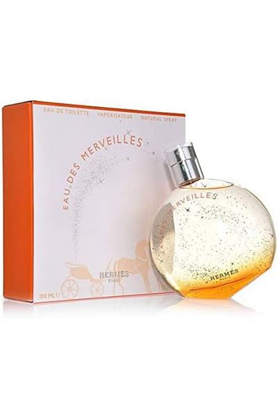 Hermes Hermes Eau Des Merveilles Eau de Toilette Spray for Woman, 100 ml