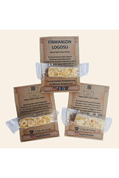 Usaş 500 قطعة / 5 كجم حلوى اللقم التركية المحشوة بالبندق المزدوج |   حلوى الل...