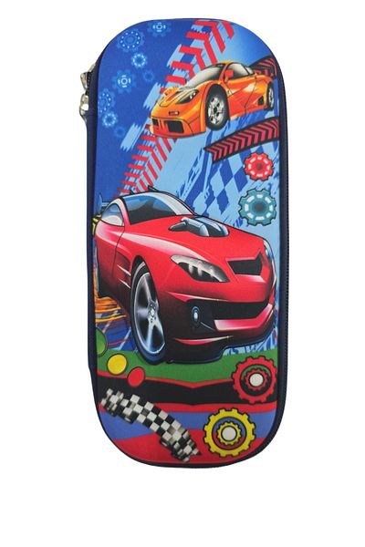 Cocobee Pencil Case With Internal Mesh Pocket, Sturdy Build, Zipper Closure – Boys, Multicolor