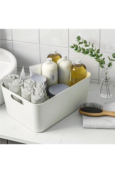 IKEA Uppdatera Box White 34X24 cm 40546471
