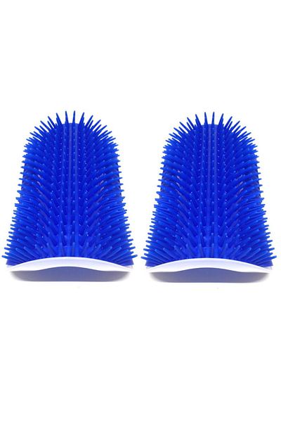 Pisicik 2 Pieces Cat Catnip Cat Itching Apparatus Cat Hair Collector Scratching Non Scratching Apparatus