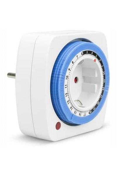 Ucuz Geldi Time Adjusted Socket 24 Hours |   Programmable Cata Mechanical Time Clock Socket |   Auto on Off