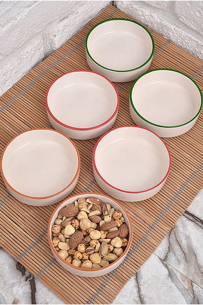 ŞURA MUTFAK Set of 6 Colorful Tokyo Snack Bowls