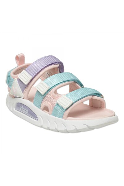 Vicco 332.F25Y.212 Кубічні філе з філону, дитячі сандалі з пудрою