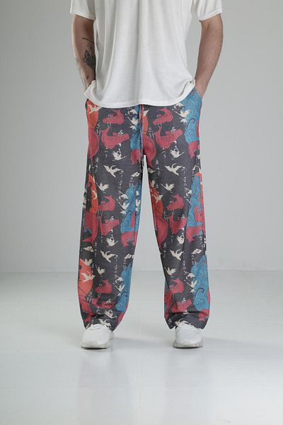 COCOPELLI Ethnic Patterned Baggy Trousers