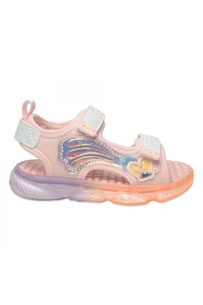 Vicco 332.P25Y.254 Can Booties Lighted Phylon Powder Girls Sandals