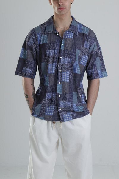 COCOPELLI Bürümcük Fabric Patterned Shirt