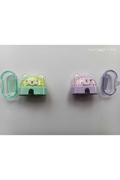 Mikro New Season Single Opening with Lid Wide Chamber Pencil Sharpener (2Pcs)