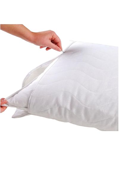 Evony Baby Pillow Case Quilted Zippered Liquid Proof