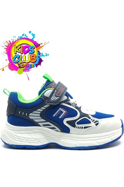 KCMN Pantofi sport pentru copii unisex cu talpă ortopedică Cool Dian ALBASTRU