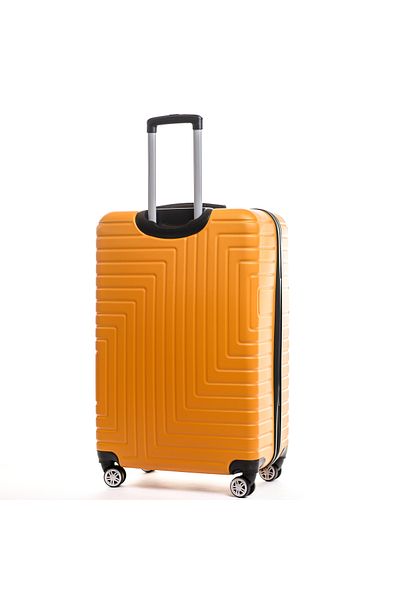 Travel POLO Medium trolley, TRAVEL POLO, 67x41x29cm, A1004, checked luggage. ABS suitcase, Potocaliu