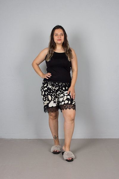 Truva XXL Large Size Adjustable Strap Pajama Set