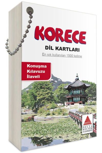 Timaş Yayınları Delta Kültür Korece Dil Kartları