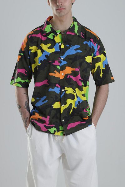 COCOPELLI Camouflage Shirt